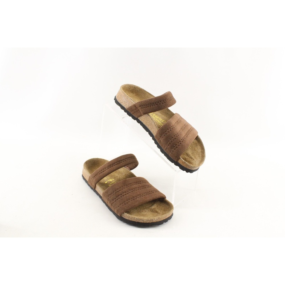 BIRKENSTOCK Papillio Women's 36 EU 5 US Brown Fabric Slide Sandals